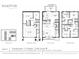 Detailed floor plan of a 3-bedroom home with 3.5 baths, media room, and terrace at 1337 Grey Fox Ne Ct, Atlanta, GA 30306