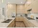 Stylish kitchen with sleek cabinets, stainless steel appliances, and a spacious center island at 1337 Grey Fox Ne Ct, Atlanta, GA 30306