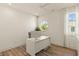 Bright office space featuring modern fixtures and hardwood flooring at 1337 Grey Fox Ne Ct, Atlanta, GA 30306