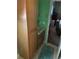 Functional bathroom with a wooden cabinet and a sink at 6675 Hidden Brook Trl, Atlanta, GA 30349