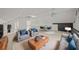 Living room with modern furnishings, neutral colors, and an open floor plan at 3100 Queens Ne Walk, Atlanta, GA 30345