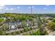 Aerial shot of townhomes surrounded by lush trees, offering a serene living environment at 587 Virginia Ne Ave # 314, Atlanta, GA 30306