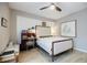Bright bedroom with hardwood flooring, a writing desk, and a contemporary design create a relaxing atmosphere at 587 Virginia Ne Ave # 314, Atlanta, GA 30306