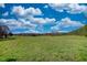 Beautiful, sprawling land with vibrant greenery under a bright blue sky dotted with puffy white clouds at 610 Loth Wages Rd, Dacula, GA 30019