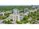 Modern residential high-rise building with private parking nestled near lush greenery and convenient amenities at 2161 Peachtree Ne Rd # 907, Atlanta, GA 30309
