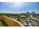 Panoramic city view showcasing the skyline, green trees, and busy streets below at 2161 Peachtree Ne Rd # 907, Atlanta, GA 30309