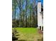 Lush green backyard offering ample space for recreation and relaxation amidst nature's beauty at 5851 Swan Walk, Sugar Hill, GA 30518