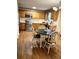 Kitchen featuring stainless steel appliances, and a cozy breakfast nook at 5851 Swan Walk, Sugar Hill, GA 30518