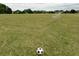 A large soccer field and goal for your active lifestyle and enjoyment at 7405 Richmond Way, Cumming, GA 30040