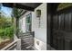 Close up of front door with modern lighting and house number displayed at 437 Collier Ridge Nw Dr, Atlanta, GA 30318