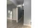 Hallway with gray walls and hardwood-style flooring at 693 Dill Sw Ave, Atlanta, GA 30310
