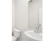 Clean bathroom features a sink and mirror at 3961 Brushy St, Powder Springs, GA 30127