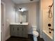 Bathroom with a tub and shower at 5458 Summer Pine Pl, Buford, GA 30518