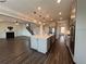 Spacious kitchen and fireplace at 5458 Summer Pine Pl, Buford, GA 30518