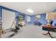 Basement area offering space for recreation, exercise equipment, and storage at , Stone Mountain, GA 30088