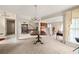 Elegant living room featuring a chandelier, classic furnishings, and an open layout at , Stone Mountain, GA 30088