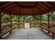 Inside gazebo with view of play area and benches at 2557 Staunton Dr, Duluth, GA 30097