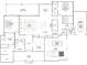 Detailed floor plan showcasing the layout of the home at 4435 Pebble Rock Dr, Cumming, GA 30041