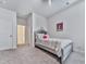 Cozy bedroom with bed, carpet floors, and ensuite access at 449 Carmichael Cir, Canton, GA 30115