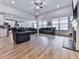 Bright and airy living space with fireplace and ample windows allowing for natural light at 449 Carmichael Cir, Canton, GA 30115