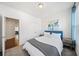 Bedroom featuring bright, neutral paint and modern decor at 1388 La France Ne St, Atlanta, GA 30307