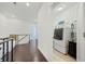 Bright laundry room with front load washer and dryer and plenty of storage space at 1388 La France Ne St, Atlanta, GA 30307