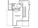 Optional 4th bedroom floor plan featuring a walk-in closet and full bath at 201 Wakehurst Way, Marietta, GA 30064