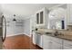 Kitchen featuring granite countertops, stainless steel appliances, and custom cabinetry at 208 Julia Lynn Ln, Acworth, GA 30102