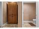 Bathroom featuring a vanity, extra cabinet storage, and toilet at 111 Ayers Driver Rd, Villa Rica, GA 30180