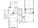 Detailed floor plan showcasing a large open-concept design with Primary bedroom, kitchen, studio, and garage at 111 Ayers Driver Rd, Villa Rica, GA 30180