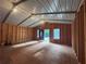 Spacious garage interior with wood framing and ample lighting at 111 Ayers Driver Rd, Villa Rica, GA 30180