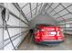 Spacious garage featuring a charging station for electric vehicles at 111 Ayers Driver Rd, Villa Rica, GA 30180