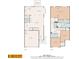 A clear, two-story floor plan, showing room dimensions, the layout, and total square footage of the house at 2436 Sardis Chase Ct, Buford, GA 30519