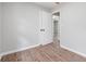 Clean and simple bedroom with wood flooring, offering a versatile space at 1232 Andrews Dr, Marietta, GA 30062