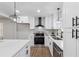Modern kitchen with stainless steel appliances and a sleek design at 1232 Andrews Dr, Marietta, GA 30062