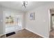 Bright sunroom with sliding doors leading to the backyard at 1232 Andrews Dr, Marietta, GA 30062