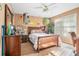 Cozy bedroom with decorative kites and natural light offers a tranquil space at 125 Russell Rd, Lawrenceville, GA 30043