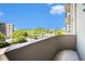 View from balcony showcasing lush trees and buildings at 2161 Peachtree Ne Rd # 402, Atlanta, GA 30309