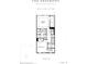 Floor plan of a third-floor home showcasing the layout of bedrooms, bathrooms and owner's suite at 2832 Evanshire Ave # 112, Duluth, GA 30096