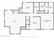 Upstairs floor plan featuring bedrooms, bathrooms and a loft area at 4437 James Wade Dr, Snellville, GA 30039