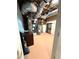 Unfinished basement showing HVAC, water heater, and some storage; potential for customization at 2514 Green Forest Ct, Snellville, GA 30078