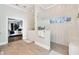 Modern bathroom featuring a spacious walk-in shower with stylish tilework, bright lighting, and elegant fixtures at 270 Morrow Rd, Newborn, GA 30056