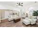 Spacious living room featuring hardwood floors, ample seating, stylish decor, and an open layout at 270 Morrow Rd, Newborn, GA 30056