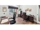 Spacious home office with hardwood floors, large window, and ample workspace at 270 Morrow Rd, Newborn, GA 30056