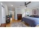 Spacious bedroom with hardwood floors, and ample closet space at 3172 Chapel St, Scottdale, GA 30079