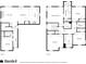 Schematic floor plan of a two-story home indicating the room layout and dimensions at 3172 Chapel St, Scottdale, GA 30079