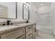 The bathroom includes a double vanity and a shower/tub combination at 400 Stone Lea Trce, Oxford, GA 30054