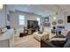 Basement entertainment area with a large television and modern sound system, perfect for movie nights at 175 W Station Nw Dr, Kennesaw, GA 30144