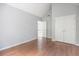 Spacious bedroom featuring hardwood floors, and neutral paint offering a serene atmosphere at 3019 Havenwood Way, Stonecrest, GA 30038