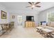Bright bonus room with neutral carpet and natural light offers a versatile space for activities and relaxation at 3570 W Hampton Nw Dr, Marietta, GA 30064